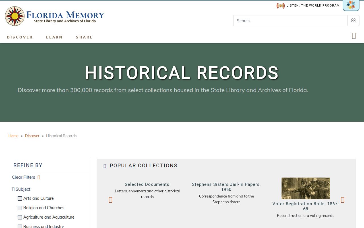 Pinellas County residents directory Florida Memory archives